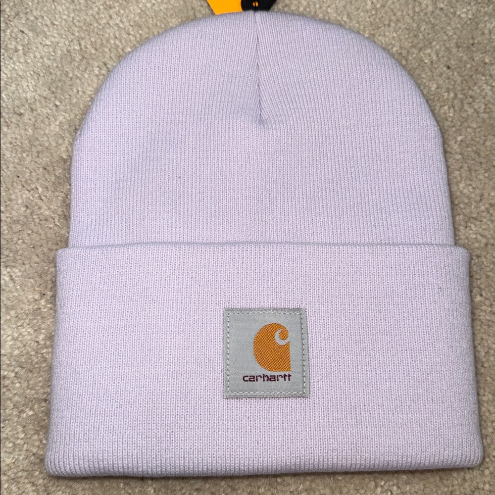 Carhartt lavender net beanie NWT